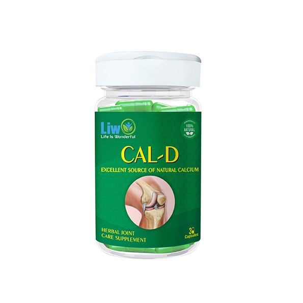 Cal- D (Pack of 1) (Herbal Joint Care Supplement) – 30 Caps