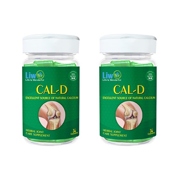 Cal- D (Pack Of 2) (Herbal Joint Care Supplement)