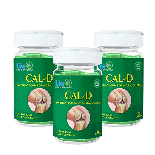 Cal- D (Pack Of 3) (Herbal Joint Care Supplement) – 30 Caps