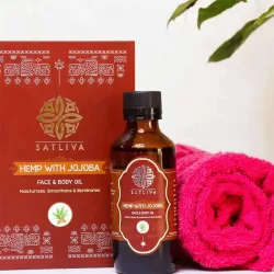 Satliva Hemp with Jojoba Body Oil